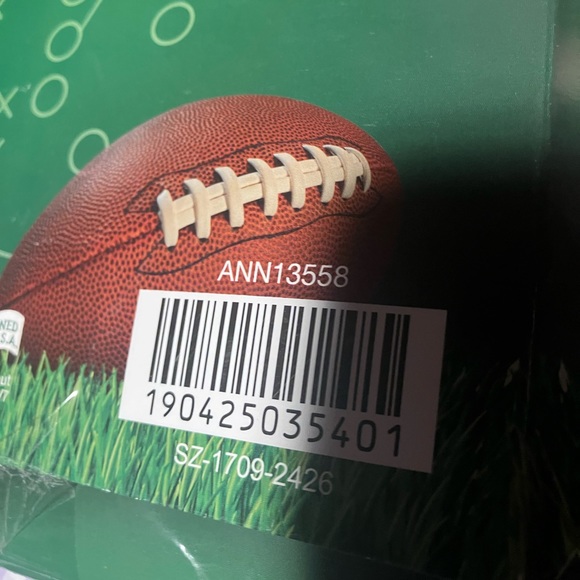 NEW Inflatable game day football hat tailgating display fan costume blow up new - Picture 4 of 12